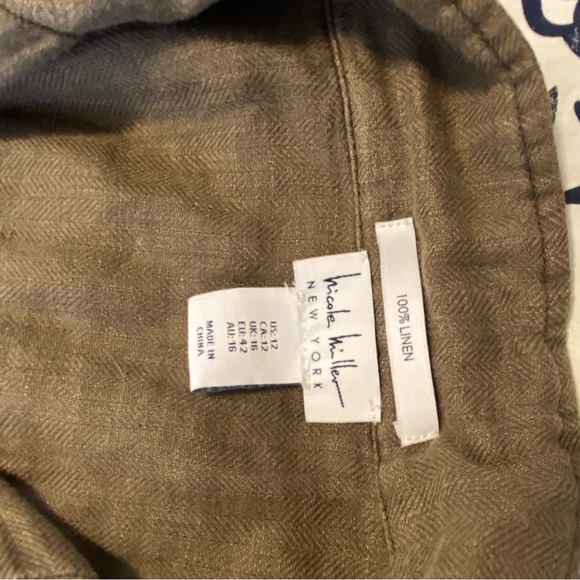 Nicole Miller linen dress - Picture 3 of 3